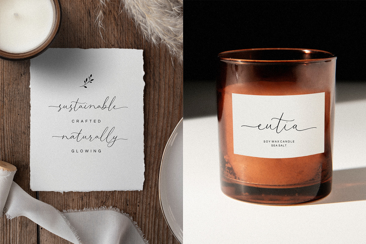 Bridals Romantican - Handwritten, a Handwritten Font by Runsell Studio (Photo 2 of 6)