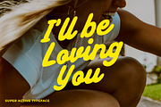 Super Active Nostalgic Font Duo, a Script Font by Letterhend Studio (Thumbnail 9 of 10)