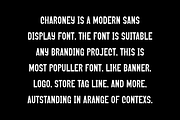 Charoney - Modern Sans Font, a Sans Serif Font by QR Design Studio (Thumbnail 4 of 6)