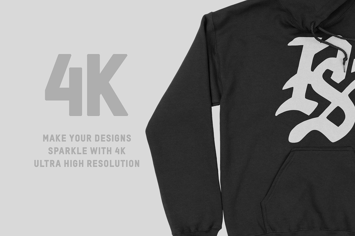 Gildan 18500 Hooded Sweatshirt, a Hoody Mockup by Pixel Sauce™ (Photo 3 of 6)
