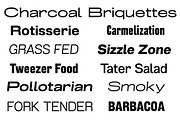 Grillmaster Extended Family, a Font by FontMesa (Thumbnail 5 of 5)