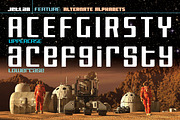 Jetlab Medium - sci-fi logo font, a Sans Serif Font by Swell Type (Thumbnail 4 of 5)