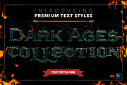 Dark Ages #2 - Text Styles, a Layer Style Add-On by Jonas Stensgaard (Thumbnail 7 of 28)