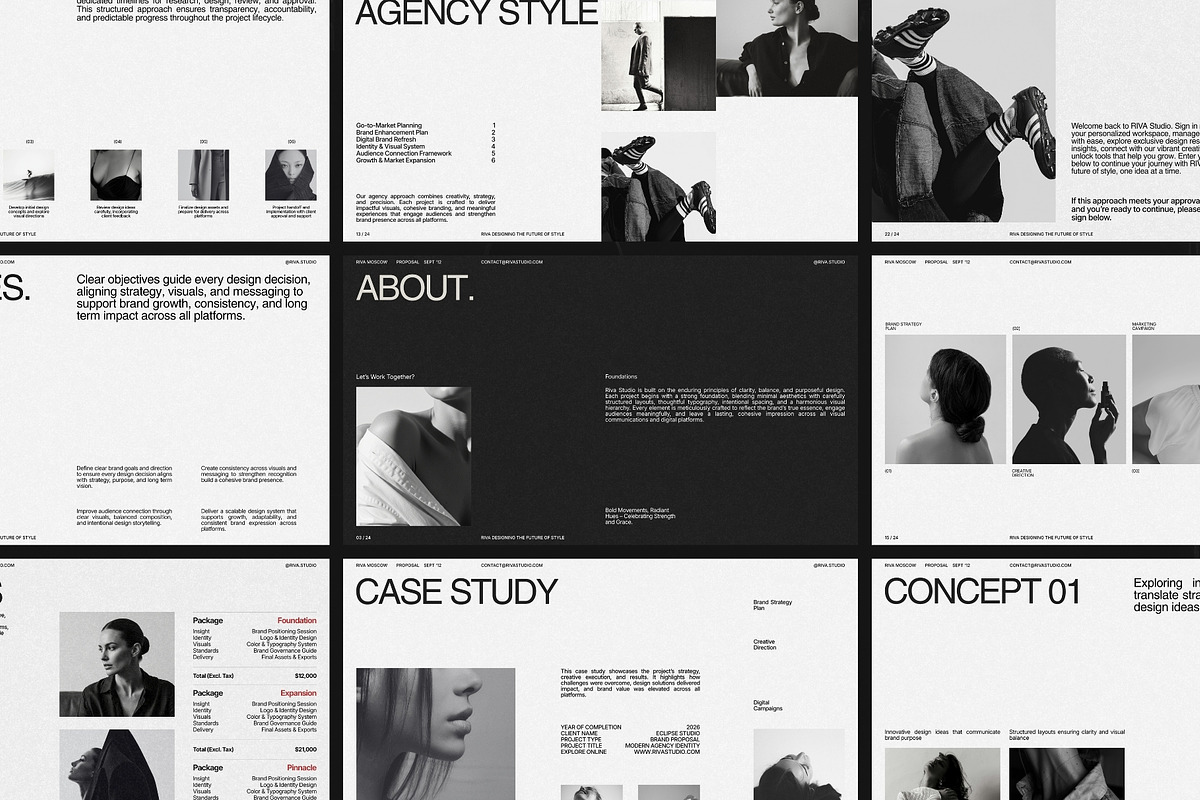 Modern Brand Strategy Proposal Deck, a Presentation Template by Prapti Design (Photo 2 of 10)