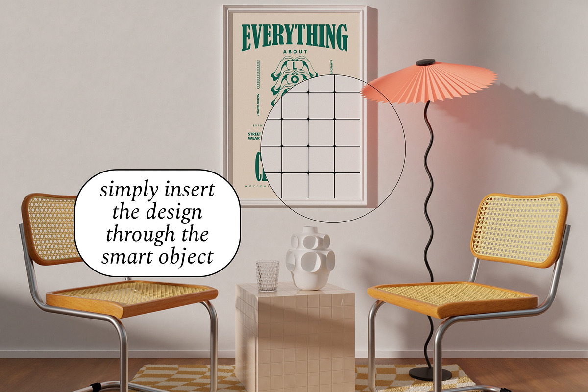 Poster Frame Mockup AMELIA, a Print Template by Bonumo (Photo 8 of 15)
