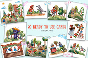 Old Old Fairy Tale 3, an Animal Illustration by Mashamashastu (Thumbnail 15 of 16)