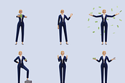 Ladsy Businesswoman 3D Character Set, a 3D by Welovegraphics (Thumbnail 5 of 10)