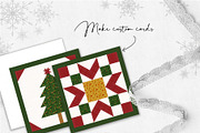 Christmas Quilt Illustrations, a Decorative Illustration by Maggie Stilwell Design (Thumbnail 4 of 9)
