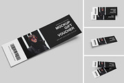 Gift Voucher Mockup, an Advertising Mockup by swsi-studio (Thumbnail 1 of 5)
