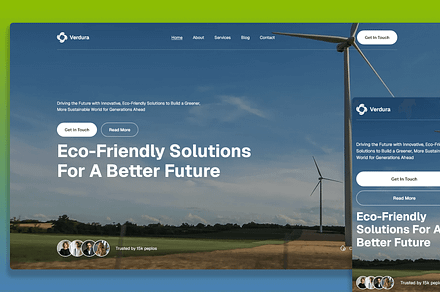 Verdura – Figma GreenEnergy Template