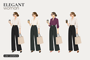 Elegant Women Illustrations, a Person Illustration by moja doodle (Thumbnail 4 of 10)