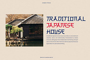 Chimero - Japanese Style Font, a Font by Flawless And Co (Thumbnail 8 of 10)