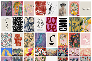 200 Eclectic Prints