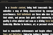 Lochley – Condensed Font, a Sans Serif Font by Craft Supply Co. (Thumbnail 3 of 8)