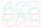 Ark - Psychedelic Art Nouveau Serif, a Serif Font by Fenotype (Thumbnail 12 of 13)