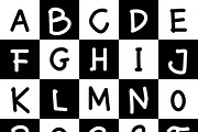 Handmadefont3, a Handwritten Font by Megasetcollections (Thumbnail 1 of 8)