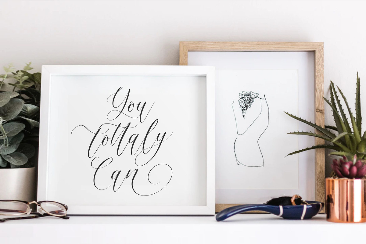 Felmora - Modern Calligraphy Font, a Script Font by Balpirick Studio (Photo 3 of 7)