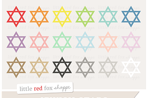 Jewish Star Clipart