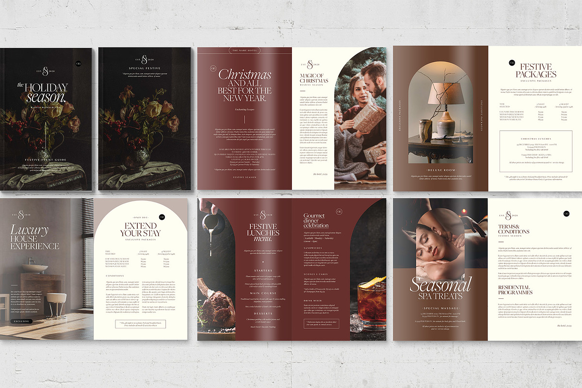 Christmas Brochure Template, a Brochure Template by BrandPacks (Photo 2 of 4)