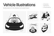 Animated Vehicle Illustration, a Transportation Illustration by Vectors Market (Thumbnail 1 of 5)