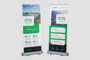 Solar Energy Roll Up Template, a Stationery Template by artbart (Thumbnail 4 of 6)