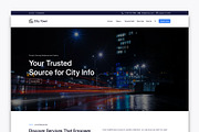 City Government WordPress Theme, a WordPress Template by DesignOrbital (Thumbnail 1 of 5)