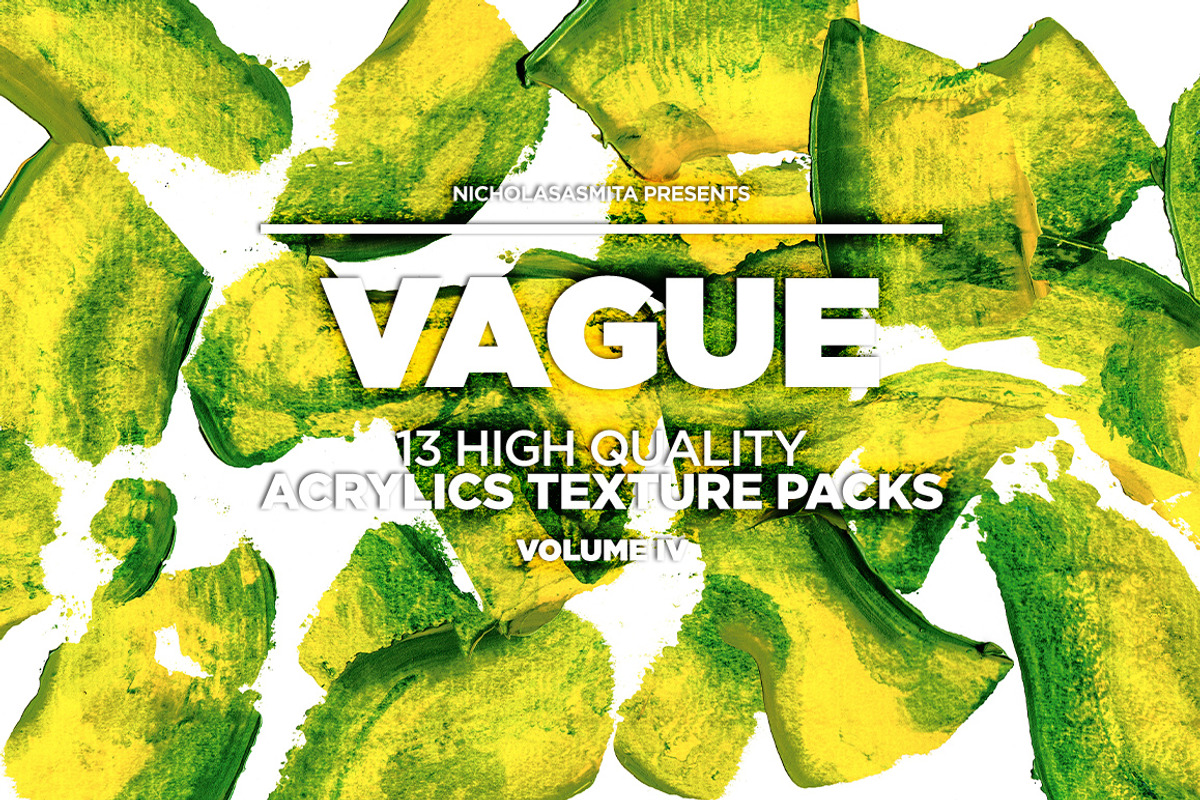 Vague IV: 13 Acrylics Textures, a Texture Graphic by nicholasasmita (Photo 3 of 12)