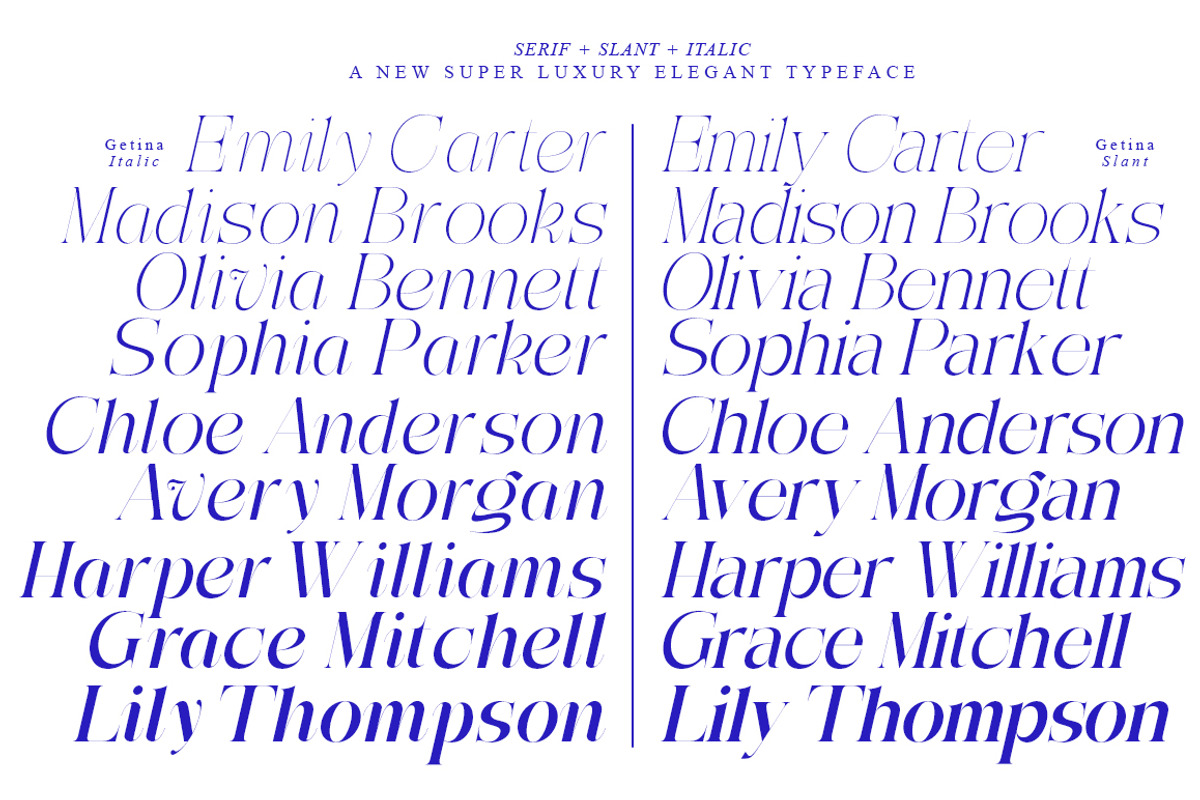 Getina Serif Super Family 243 Fonts, a Serif Font by IM Studio (Photo 11 of 12)