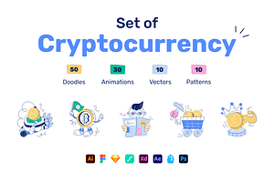 Cryptocurrency Designs Bundle