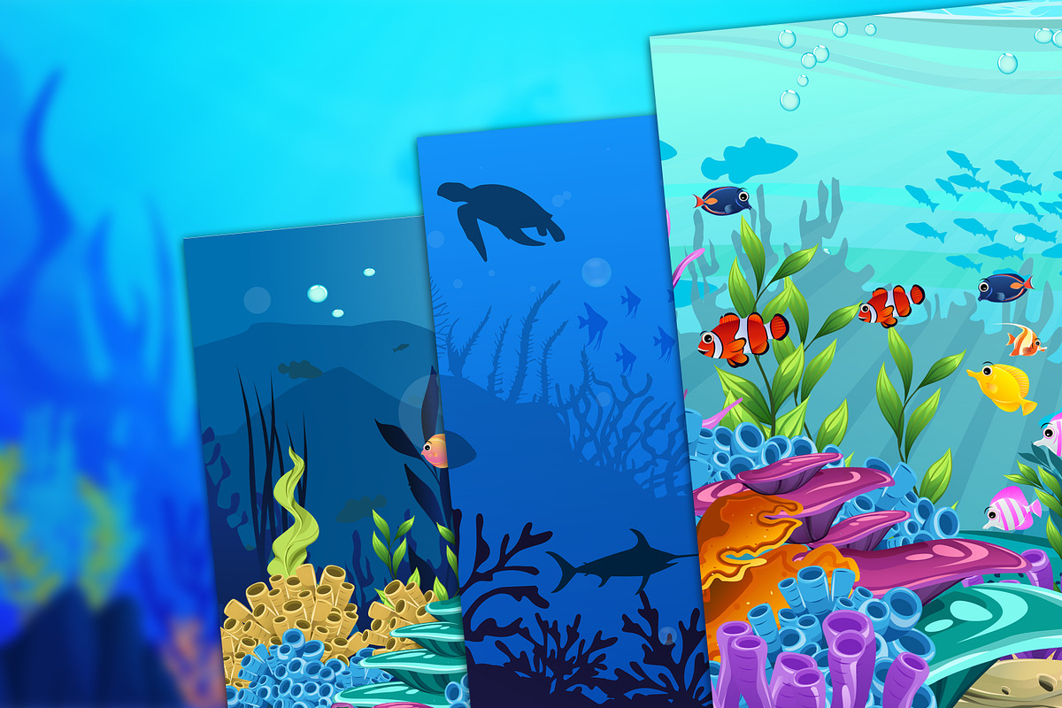 Under Water Landscape, a Texture Illustration by Digital Studio (Photo 2 of 7)