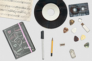 Singer songwriter music SMARTobjects, a Pens & Pencil Mockup by Mister T (Thumbnail 1 of 2)