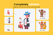 Animated People Celebrating, a Duotone Icon by Prosymbols (Thumbnail 4 of 11)