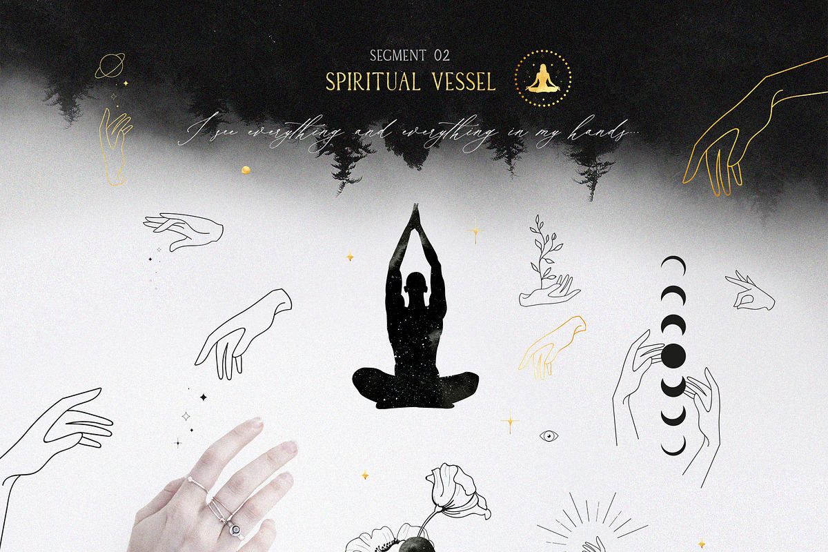 CELESTE spiritual mystic magic kit, an Object Graphic by Lana Elanor (Photo 6 of 15)