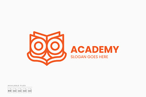 Owl Academy Logo, a Branding & Logo Template by Zeer Graphic