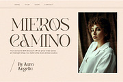 TBJ Rose Angel | Display Serif, a Serif Font by Taboja Studio (Thumbnail 2 of 11)