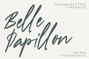 Belle Papillon - Handwritten Font, a Handwritten Font by VASTARD STUDIO (Thumbnail 1 of 12)