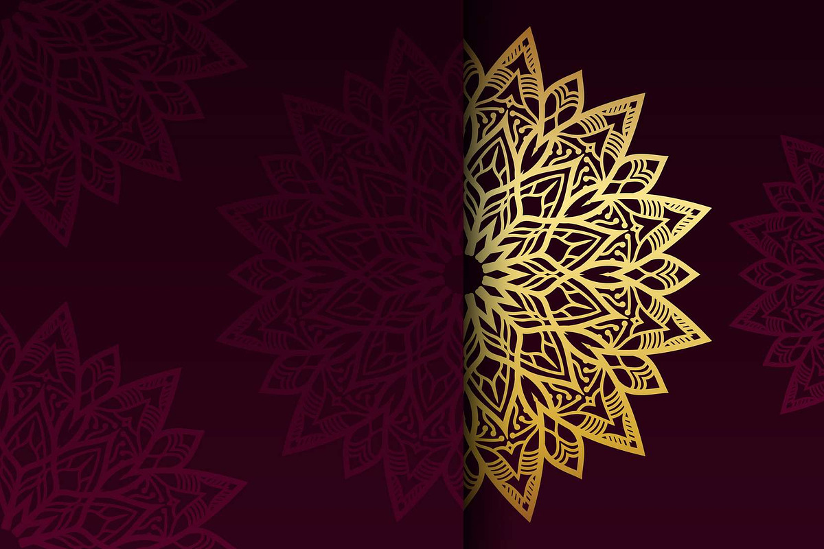 560+ Mandala Design Mega Collection, a Decorative Illustration by NJ Himel (Photo 240 of 289)