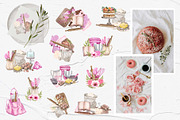 Home Bakery Watercolor Set, a Food Illustration by BarvArt (Thumbnail 4 of 15)