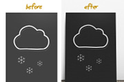 Pressed Paper Picture Mockup, a Product Mockup by Frisk Shop (Thumbnail 2 of 4)
