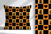 Haunted House Check Seamless Repeat, a Pattern Graphic by Sharon Schwalbe (Thumbnail 2 of 5)