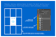 Travel Social Media Pack, a Social Media Template by Boris Cupac (Thumbnail 13 of 14)