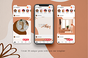 Amelia Instagram Puzzle | CANVA + PS, a Social Media Template by Slidesmash (Thumbnail 5 of 7)