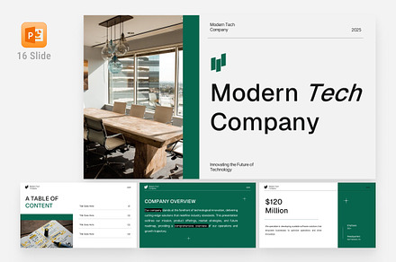 Innovative Tech Business Pitch Deck