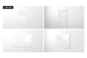Metal Wall Box Mockup Bundle, a Household Mockup by Mockup Gang (Thumbnail 2 of 7)