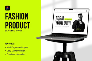 Fashion Product Landing Page, a Landing Page Template by Antstheme