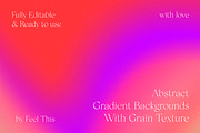 Abstract Grainy Gradient Textures PS, an Object Graphic by Feel This (Thumbnail 12 of 19)