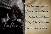 Lallono, a Script Font by alit design (Thumbnail 8 of 13)