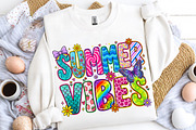 Summer Vibes Png, Retro Summer Png, an Illustration by CreationArt (Thumbnail 4 of 5)