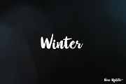Winter Brush, a Script Font by Barland Design (Thumbnail 9 of 9)