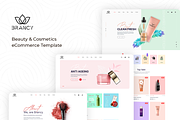 Cosmetic & Beauty Salon HTML Tempate, a Bootstrap Template by HasThemes (Thumbnail 1 of 4)